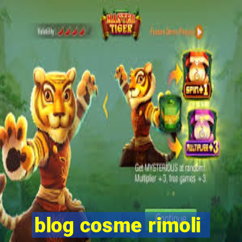 blog cosme rimoli